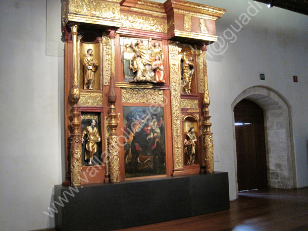 015 Valladolid - Museo N. Colegio San Gregorio - Alonso Berruguete. Retablo de San Benito el Real