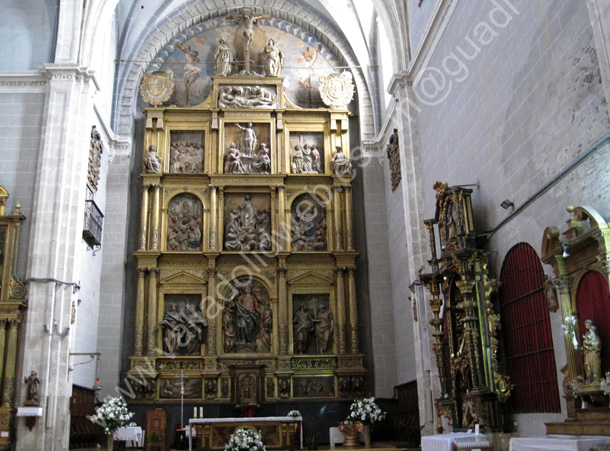 Valladolid - Iglesia de La Magdalena 103 2010 Retablo de Esteban Jordan 1571-1575