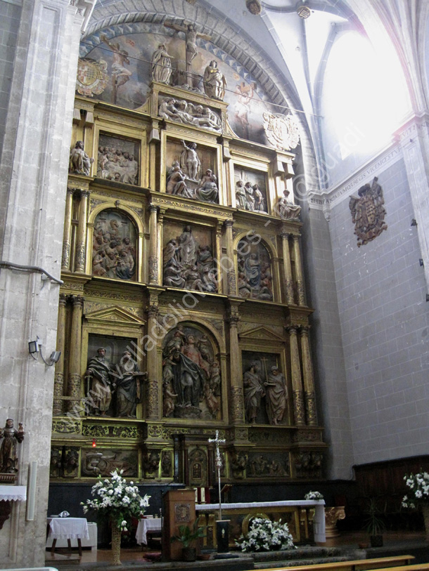 Valladolid - Iglesia de La Magdalena 104 2010 Retablo de Esteban Jordan 1571-1575