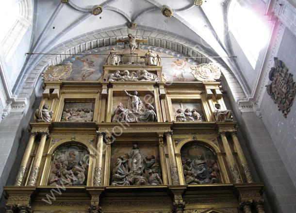 Valladolid - Iglesia de La Magdalena 106 2010 Retablo de Esteban Jordan 1571-1575