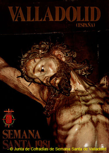 Semana Santa de Valladolid cartel de la JCSSVA 1981
