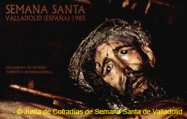 Semana Santa de Valladolid cartel de la JCSSVA 1985
