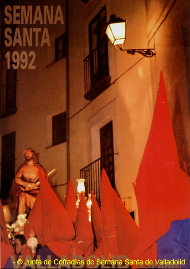 Semana Santa de Valladolid cartel de la JCSSVA 1992 b