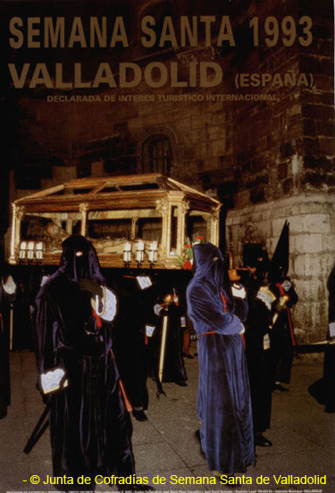 Semana Santa de Valladolid cartel de la JCSSVA 1993