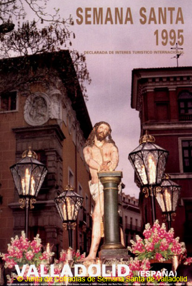 Semana Santa de Valladolid cartel de la JCSSVA 1995