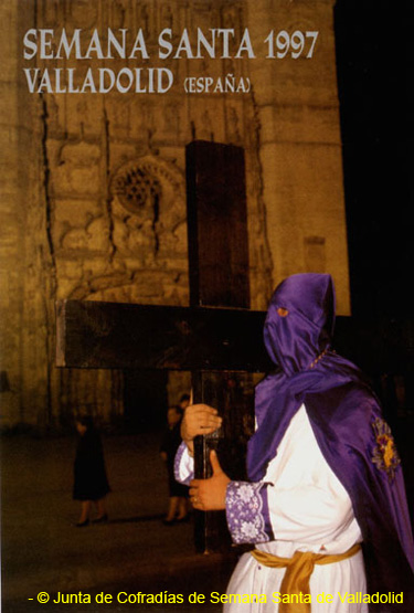 Semana Santa de Valladolid cartel de la JCSSVA 1997