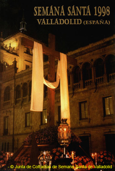 Semana Santa de Valladolid cartel de la JCSSVA 1998