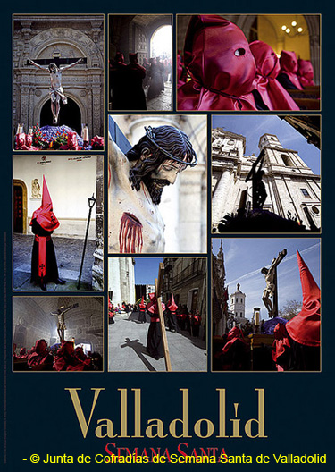 Semana Santa de Valladolid cartel de la JCSSVA 2009 b