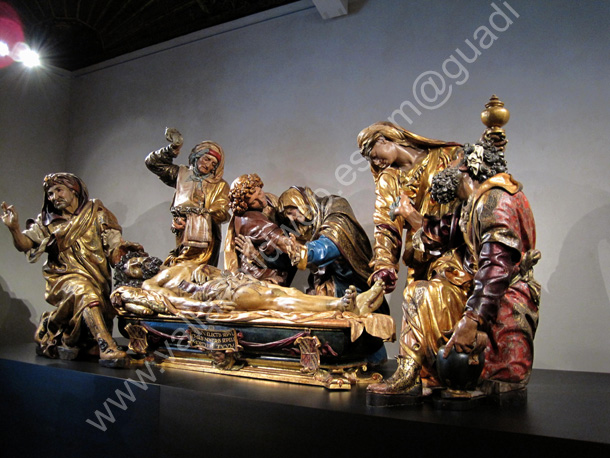 073 Valladolid - Museo N. Colegio San Gregorio - Juan de Juni. Santo Entierro. 1541 - 1544