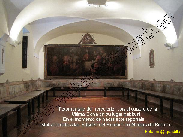 Valladolid - Convento de las Descalzas Reales 095 2011 Refectorio