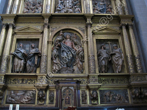Valladolid - Iglesia de La Magdalena 107 2010 Retablo de Esteban Jordan 1571-1575