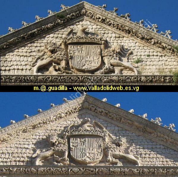 Valladolid - Iglesia de San Pablo - Antes y despues 002