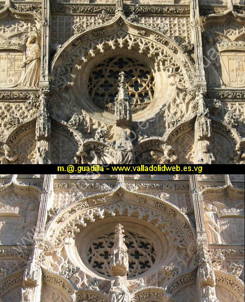 Valladolid - Iglesia de San Pablo - Antes y despues 006