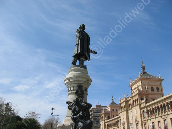 Valladolid - Monumento a Zorrilla de Aurelio Carretero 1900 001 - Plaza Zorrilla 2006