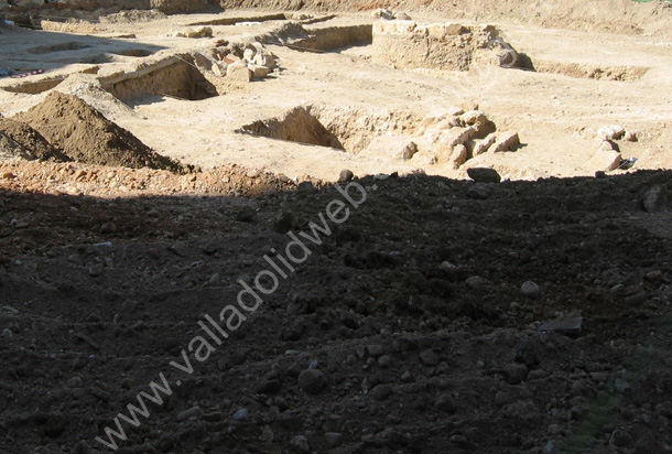 Valladolid - Plaza de San Miguel 004 2009 excavaciones