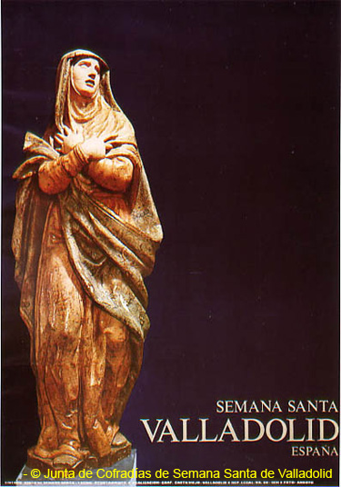 Semana Santa de Valladolid cartel de la JCSSVA 1971