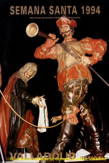Semana Santa de Valladolid cartel de la JCSSVA 1994