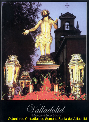 Semana Santa de Valladolid cartel de la JCSSVA 2002