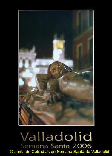 Semana Santa de Valladolid cartel de la JCSSVA 2006