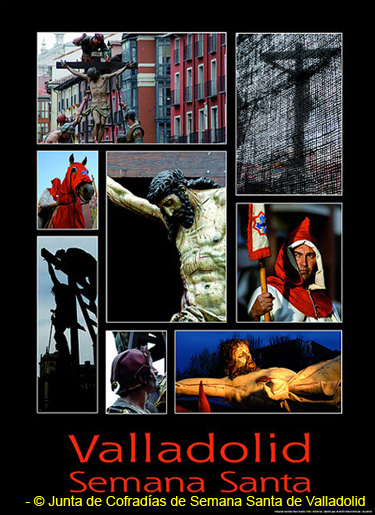 Semana Santa de Valladolid cartel de la JCSSVA 2007 b