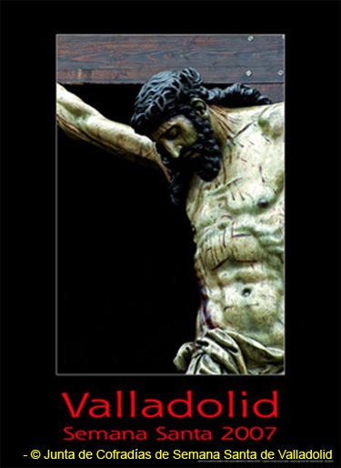 Semana Santa de Valladolid cartel de la JCSSVA 2007