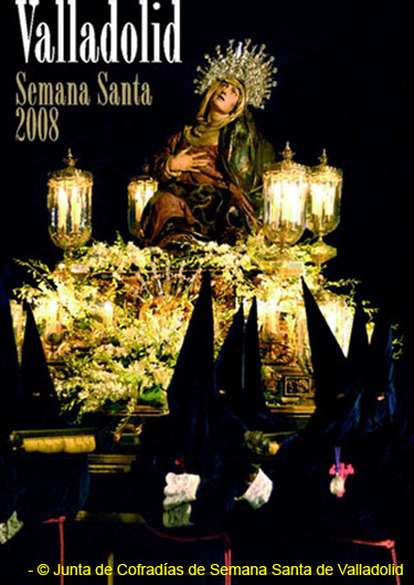Semana Santa de Valladolid cartel de la JCSSVA 2008