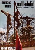 Semana Santa de Valladolid cartel de la JCSSVA 1963