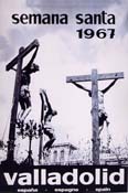 Semana Santa de Valladolid cartel de la JCSSVA 1967