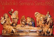 Semana Santa de Valladolid cartel de la JCSSVA 1982